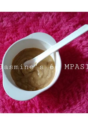 Foto resep MPASI 6+ kentang brokoli daging