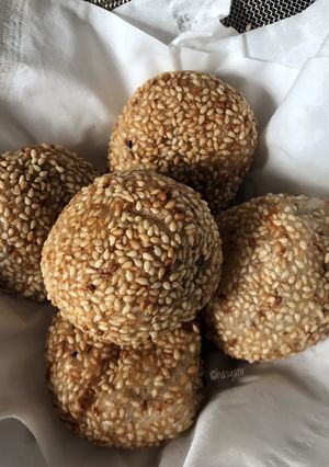 Foto resep Onde-Onde isi Kacang Hijau