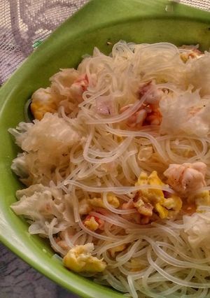 A picture of Rice Vermicelli Stir Fry.