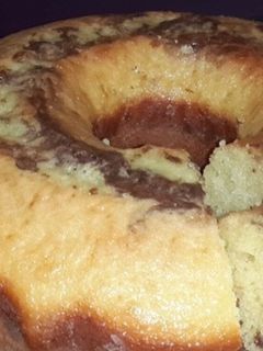 صورة لوصفة كيك رخامي