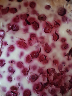 Una foto de Kuchen de frambuesa