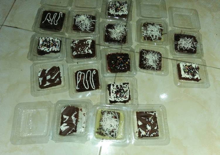 Resep Brownies lumer kukus Anti Gagal