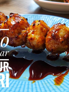 Foto resep Bakso Ayam Bakar Teflon