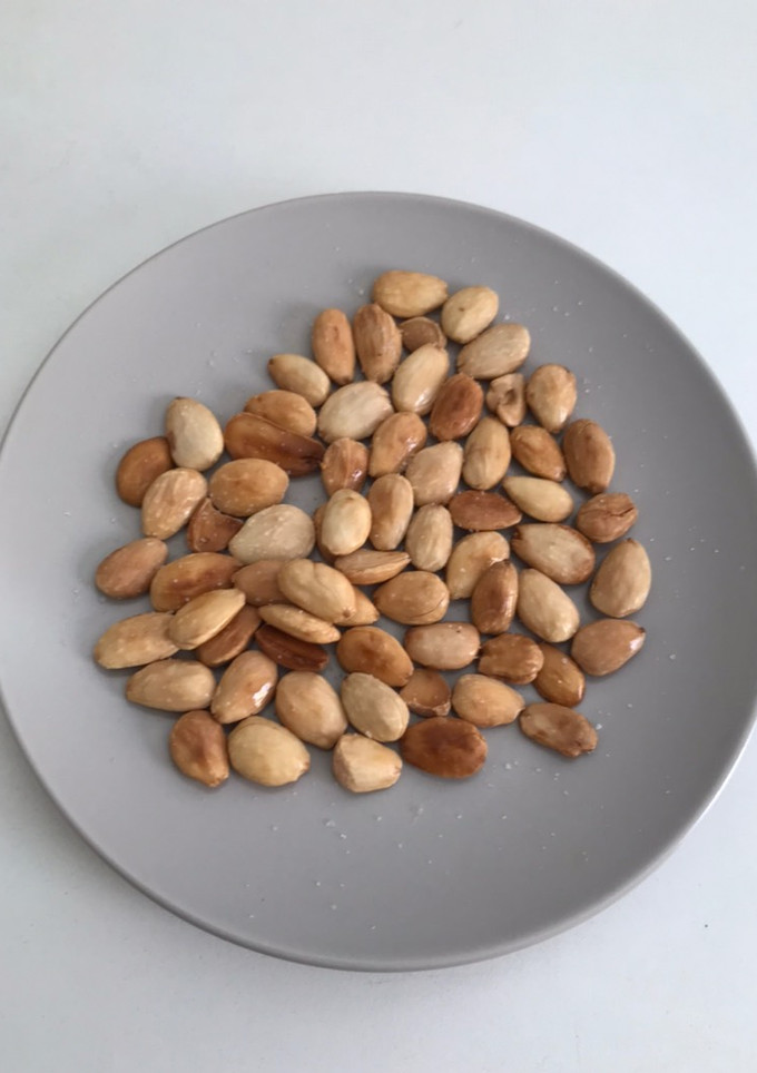 Una foto de Almendras fritas