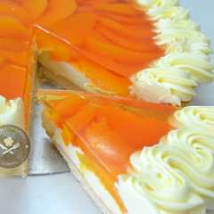 A picture of Tarta de durazno.