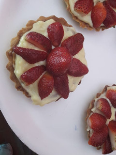 Una foto de Tarta de frutilla