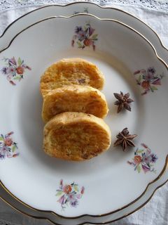 Una foto de Torrijas de leche (al horno sin azúcar)