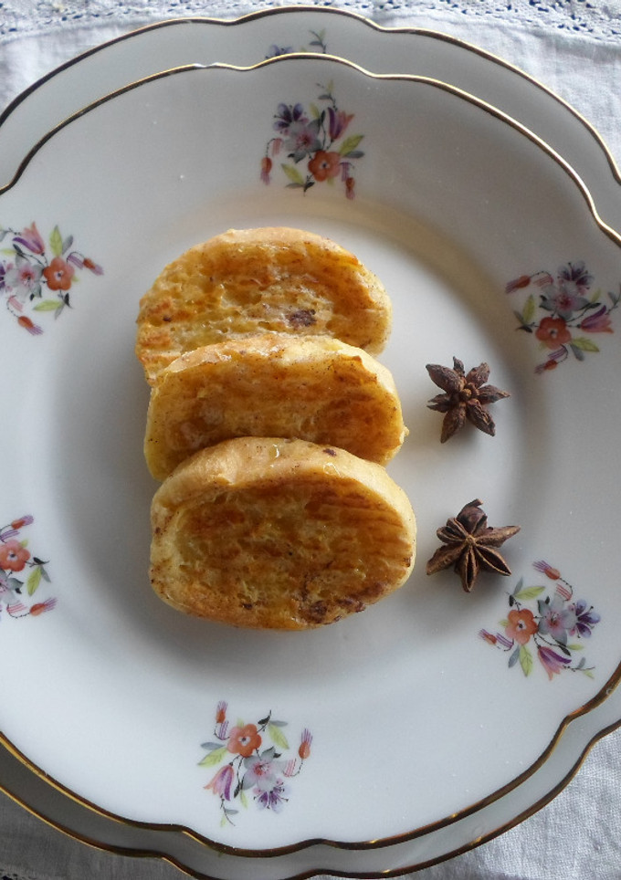 Una foto de Torrijas de leche (al horno sin azúcar)
