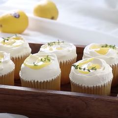 A picture of Super Fluffy and Moist Lemon Cupcakes Recipe.
