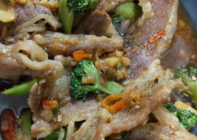 Hot Spicy Beef Teriyaki