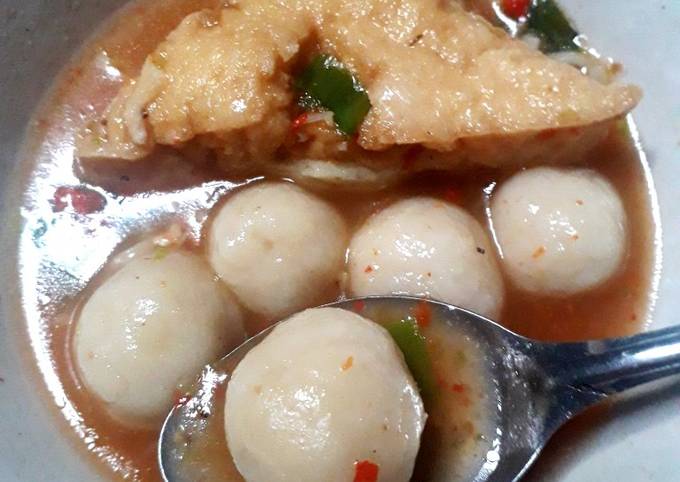 Ternyata begini loh! Bagaimana cara buat Cilok keju kuah mantap yang sedap