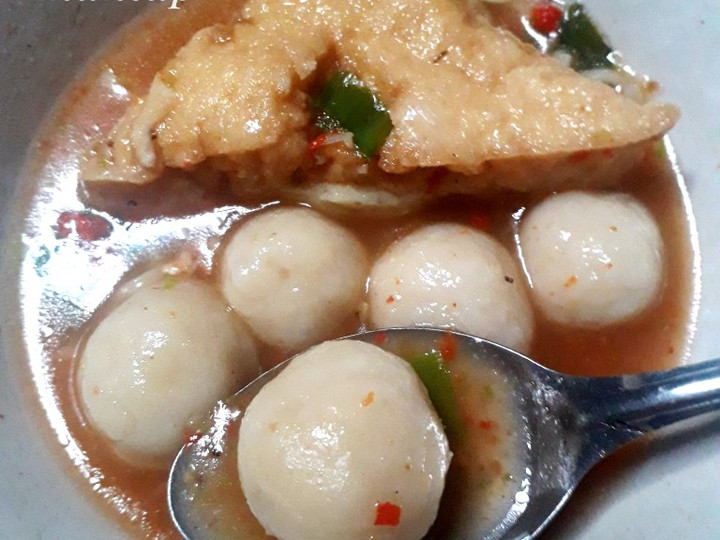 Ternyata begini loh! Bagaimana cara buat Cilok keju kuah mantap yang sedap