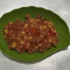 รูปของ Ayam krispy saus asam manis wortel jagung