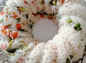 Φωτογραφία της συνταγής Ρύζι με ανάμεικτα λαχανικά.