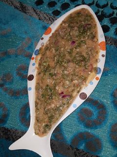 A picture of Grinded Maize (corn churi) Porridge.