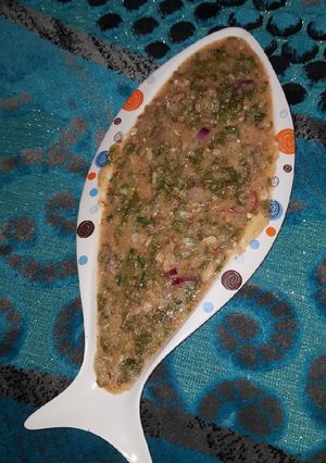 Grinded Maize (corn churi) Porridge ainihin hoton girkin