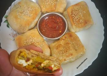 Ultimate Serving Recipe Crispy stuffed flatbread Very Delicious