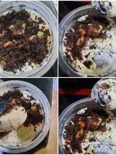 Foto resep Oreo Ice Cream (Homemade McFlurry Oreo)