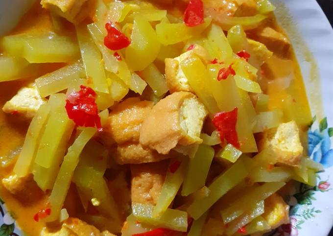 Resep Sayur Labu Siam Tahu Oleh Bunda Fairel Cookpad