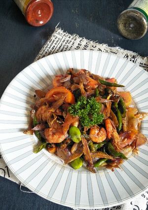 Foto resep Tumis teri bawang merah