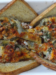 Una foto de Alcachofas rellenas y gratinadas
