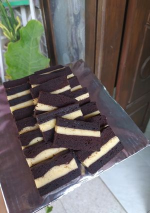 Foto resep Resep Cream cheese Brownies cream cheese