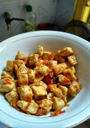 Foto resep Sambel tahu simple