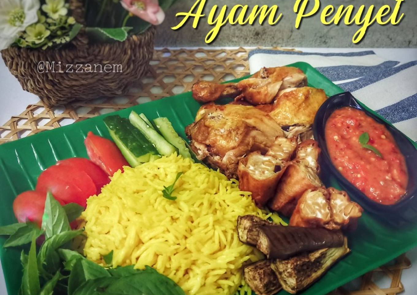 Resepi Nasi Ayam Penyet Yang Menggugah Selera Dan Simpel Resepi Kak Ross