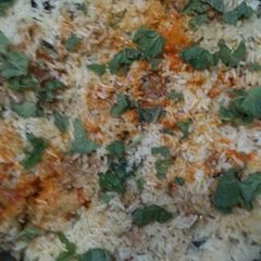 A picture of Quick chicken Biryani.
