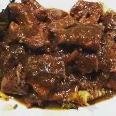 A picture of Terik daging sapi.