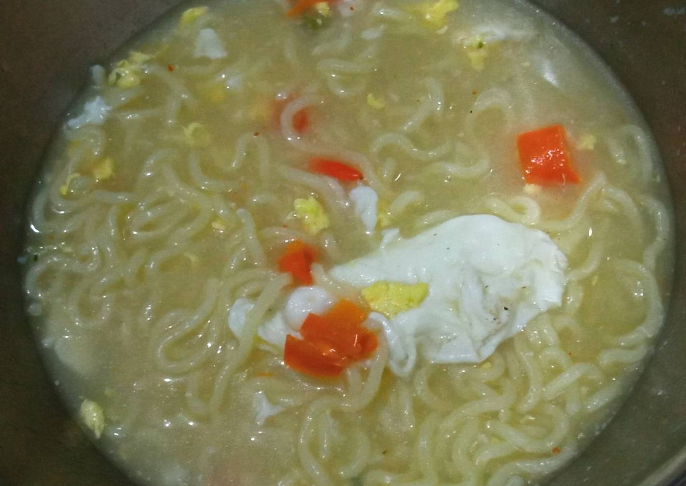 Sarimi bungkus ijo pedas anget