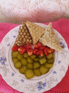 عکسی از دستور سمبوسه گردن مرغ + روش پیچیدن