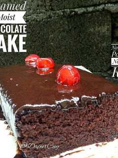 Foto resep Steamed moist chocolate cake