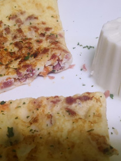 Una foto de Tortilla francesa de claras