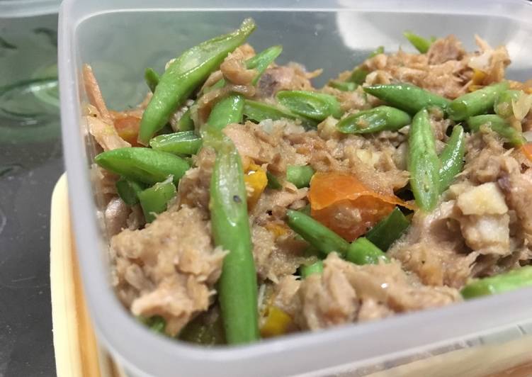 Cah Buncis tuna tomat darurat