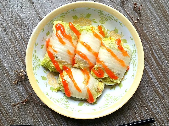 Cara Mudah Membuat Resep Sawi Putih Gulung Isi Tahu Sosis yang Bikin Ngiler Anti Ribet, Bikin Ngiler