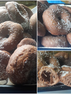 Una foto de Tortas fritas de chocolate🍫 #CocinaMundial2018 (Argentina)