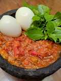 Sambal Kemiri Telur Bulat