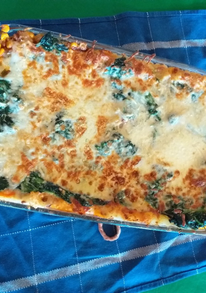 Una foto de Pastel mixto de verduras veggie