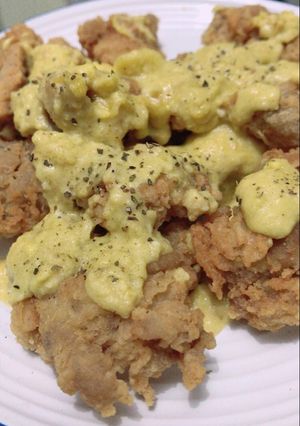 Foto resep Ayam goreng telur asin/ chiken salted egg