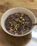 Cháo gạo lức muối mè