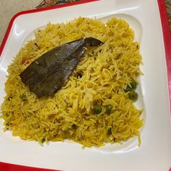 A picture of Veg Kurkure Pulao.