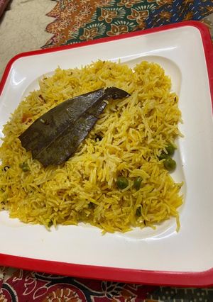 A picture of Veg Kurkure Pulao.