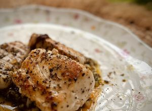 Foto resep Fillet Gindara Panggang Saus Butter Lemon Black Pepper