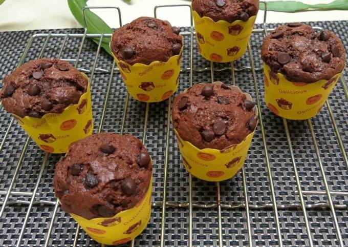 Choco Banana muffins