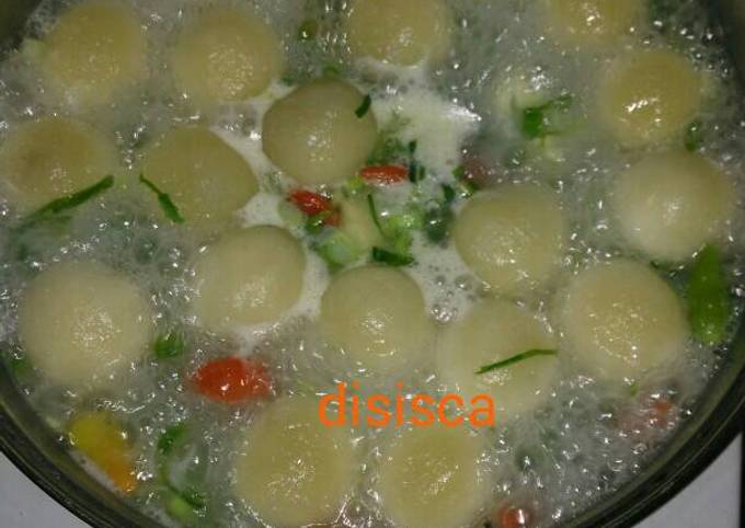 Resep Cilok Kuah Dengan Bahan Seadanya Oleh Disisca Wijaya Cookpad