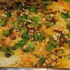 Veg biryani A picture of Veg biryani.