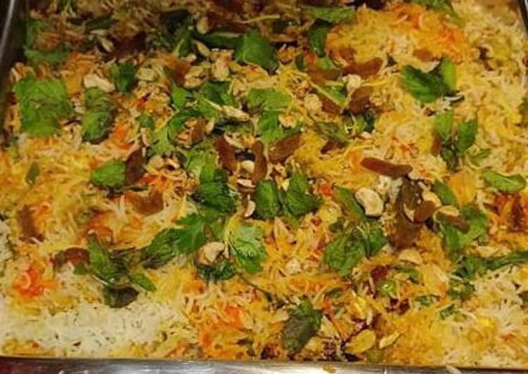 Recipe of Yummy Veg biryani