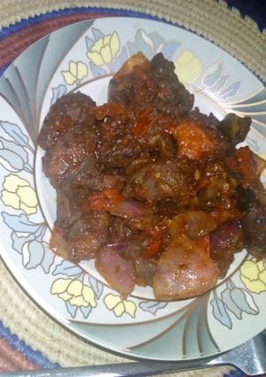 A picture of Gas meat.