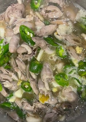 Foto resep Oseng jantung lombok ijo